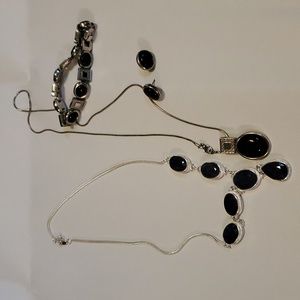Jewelry bundle with silver accent